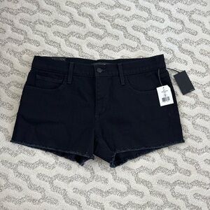 NWT Joe's Jeans Black Jean Shorts Cut-Off Style